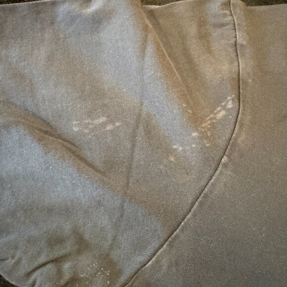 Uniqlo Supima Cotton Short Sleeve Tee - Navy Blue - Picture 8 of 8